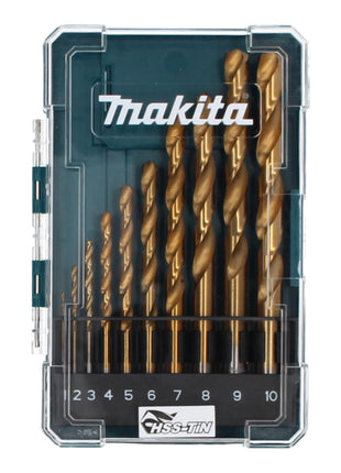 Makita jeu de forets HSS forets à métaux 10 pièces (D-72849)