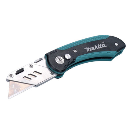 Navaja Makita Display Safety Plegable 12 piezas (E-11520-12) Cúter con mango antideslizante