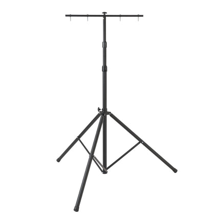 Brennenstuhl ST 301 Bau Teleskop Stativ schwarz mit Querträger ( 1170310010 ) 115 - 300 cm Traglast 10 kg für LED Baustrahler