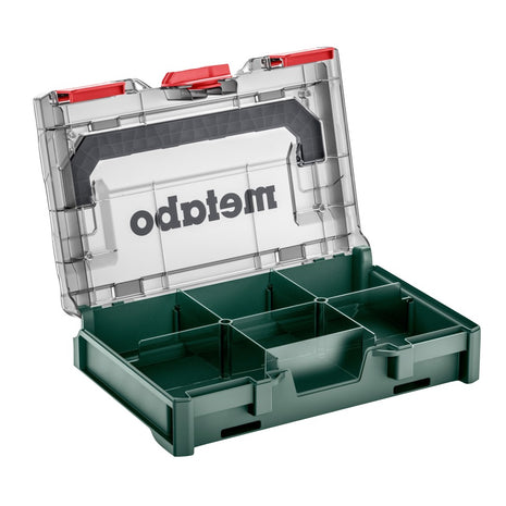 Metabo metaBOX 63 XS Organizer ( 626896000 ) System Werkzeug Koffer Stapelbar 252 x 167 x 63 mm Solo