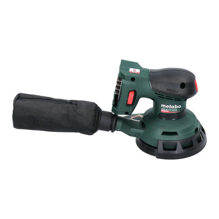 Metabo SXA 18 LTX 125 BL Lijadora excéntrica sin cable 125mm 18V sin escobillas + 2x Toolbrothers TURTLE sets de lijado + metaBOX set - sin batería, sin cargador (600146840)