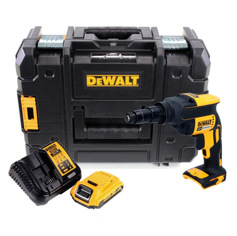 DeWalt DCF 622 D1 Akku Universalschrauber 18 V 34 Nm  Brushless + 1x Akku 2,0 Ah + Ladegerät + TSTAK - Toolbrothers