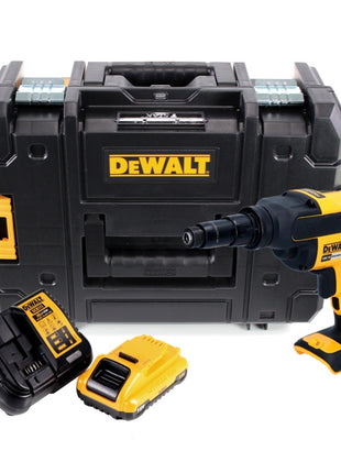 DeWalt DCF 622 L1 Akku Universalschrauber 18 V 34 Nm Brushless + 1x Akku 3,0 Ah + Ladegerät + TSTAK