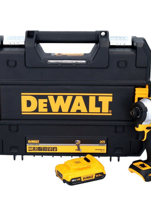 DeWalt DCF 850 Akku Schlagschrauber 18 V 205 Nm 1/4" Brushless + 1x Akku 2,0 Ah + TSTAK - ohne Ladegerät - Toolbrothers