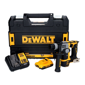 DeWalt DCH 172 D1 Akku Bohrhammer 18 V 16 mm 1,4 Joule SDS plus Brushless + 1x Akku 2,0 Ah + Ladegerät + TSTAK