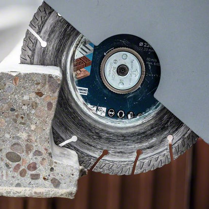 Bosch EXPERT MultiMaterial Diamant Trennscheibe 230 x 22,23 mm 1 Stk. ( 2608900663 ) Long Life - Toolbrothers