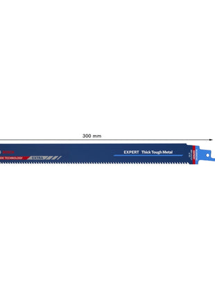 Lame de scie alternative Bosch EXPERT Thick Tough Metal S 1255 CHC 300 mm 10 pièces (2608900372) Carbide Technology