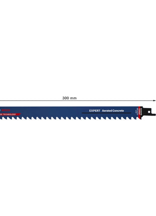 Bosch EXPERT Aerated Concrete S 1241 HM Säbelsägeblatt 300 mm 1 Stk. ( 2608900410 ) Carbide Technology