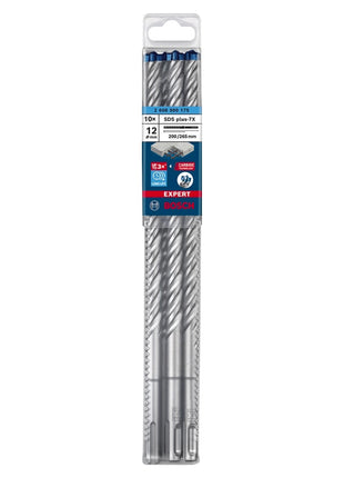 Bosch Expert SDS plus 7X Hammerbohrer 12 x 265 mm 10 Stk. ( 2608900175 ) 4 Schneiden Carbide Technology