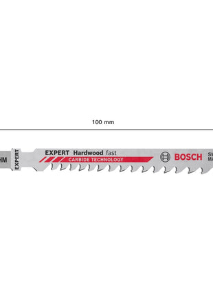 Bosch Expert T 144 DHM Hardwood Fast Stichsägeblatt Set 3 tlg. ( 2608900541 ) Carbide Technology