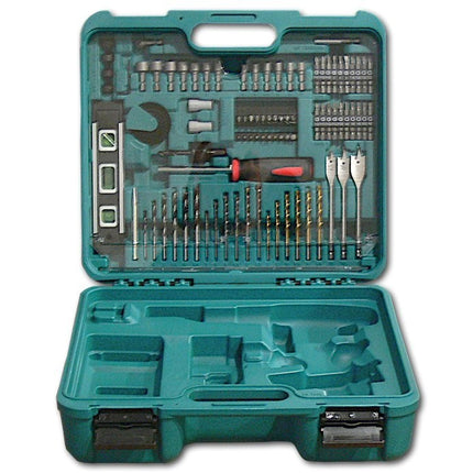 Makita 6271 12V Ni-MH Akku Bohr Schrauber + 2x Dinotech AKKU 3000 mAh + Makita Lader DC 1414 + 101-teiliges Werkzeug-Set - Toolbrothers