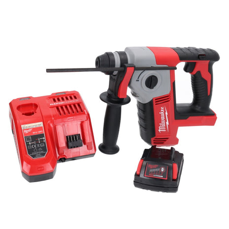 Milwaukee M18 BH-201FC Akku Bohrhammer 18 V 1,2 J SDS plus + 1x Akku 2,0 Ah + Ladegerät