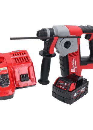 Milwaukee M18 BH-601FC Akku Bohrhammer 18 V 1,2 J SDS plus + 1x Akku 6,0 Ah + Ladegerät