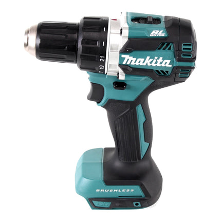 Makita DLX 2190 TJ1 cordless combo kit DDF 484 cordless drill driver + DGA 504 cordless angle grinder + 2x rechargeable battery 5.0 Ah + charger + 2x Makpac