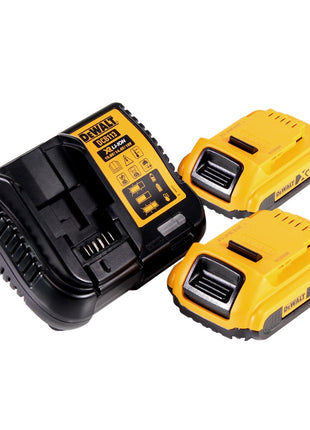 DeWalt DCS 382 D2T Akku Reciprosäge Säbelsäge 18 V Brushless + 2x Akku 2,0 Ah + Ladegerät + TSTAK