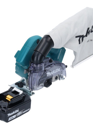 Makita DCC 500 F1 Akku Diamantschneider 18 V 125 mm Brushless + 1x Akku 3,0 Ah - ohne Ladegerät - Toolbrothers