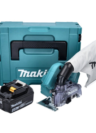 Makita DCC 500 M1J Akku Diamantschneider 18 V 125 mm Brushless + 1x Akku 4,0 Ah + Makpac - ohne Ladegerät - Toolbrothers