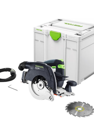 Festool HK 55 EBQ-Plus Handkreissäge 1200 W 160 mm ( 576121 ) + Kreissägeblatt + Systainer - Toolbrothers