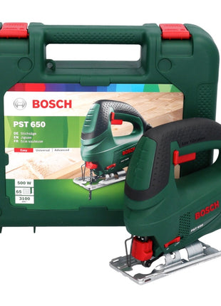 Bosch PST 650 Stichsäge 500 Watt SDS Aufnahme ( 06033A0700 ) + Koffer