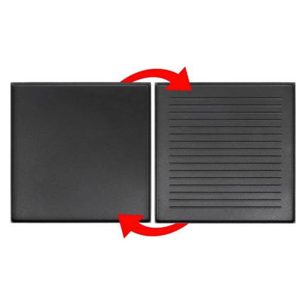 ProfiCook PC-RG 1144 Raclette Grill 2 en 1 parrilla natural de piedra reversible placa de fundición 1700 W para hasta 10 personas (501144)