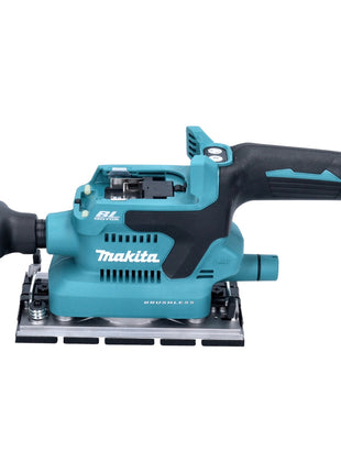 Makita DBO 380 T1J Ponceuse orbitale sur batterie 18 V 93 x 185 mm sans balais + 1x batterie 5,0 Ah + Makpac - sans chargeur