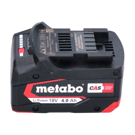 Batería Metabo Li-Power 18 V 4,0 Ah CAS Li-Ion ( 625027000 ) con indicador del nivel de carga - sucesora de 625591000