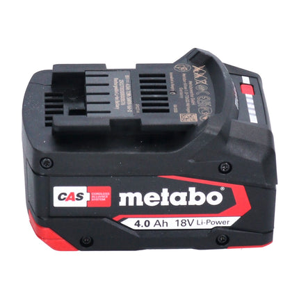 Batería Metabo Li-Power 18 V 4,0 Ah CAS Li-Ion ( 625027000 ) con indicador del nivel de carga - sucesora de 625591000