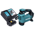 Makita DMP 181 RA1 Akku Kompressor 18 V 11,1 bar + 1x Akku 2,0 Ah + Ladegerät