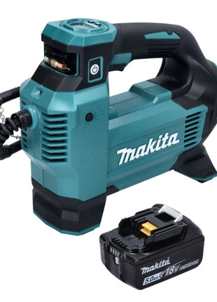 Makita DMP181T1 Compresseur/Gonfleur sans fil 11,1 bar 18V + 1x Batterie 5,0 Ah - sans chargeur