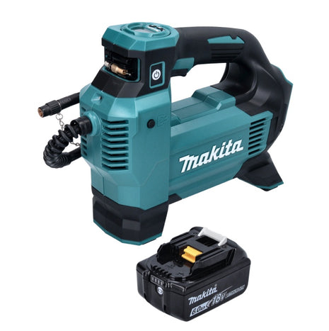 Makita DMP 181 G1 Akku Kompressor 18 V 11,1 bar + 1x Akku 6,0 Ah - ohne Ladegerät