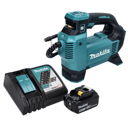 Makita DMP 181 RG1 cordless compressor 18 V 11.1 bar + 1x rechargeable battery 6.0 Ah + charger