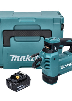 Makita DMP 181 M1J Akku Kompressor 18 V 11,1 bar + 1x Akku 4,0 Ah + Makpac - ohne Ladegerät