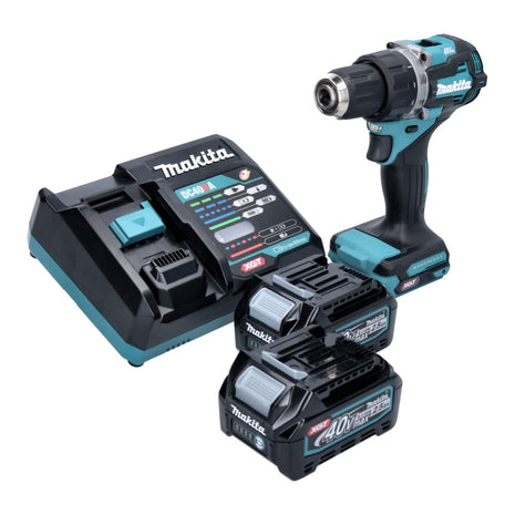 Makita DF 002 GD2 Perceuse-visseuse sans fil 40 V maxi 64 Nm brushless XGT + 2x Batteries 2,5 Ah + Chargeur