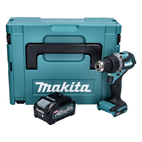 Makita DF 002 GM101 Perceuse-visseuse sans fil 40 V max 64 Nm Brushless XGT + 1x Batterie 4,0 Ah + Coffret Makpac - sans chargeur