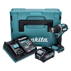 Makita DF 002 GM101 Akku Bohrschrauber 40 V max. 64 Nm Brushless XGT + 1x Akku 4,0 Ah + Ladegerät + Makpac