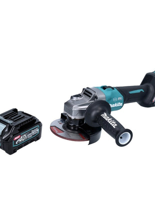 Makita GA 023 GD1 Akku Winkelschleifer 40 V max. 125 mm Brushless XGT + 1x Akku 2,5 Ah - ohne Ladegerät