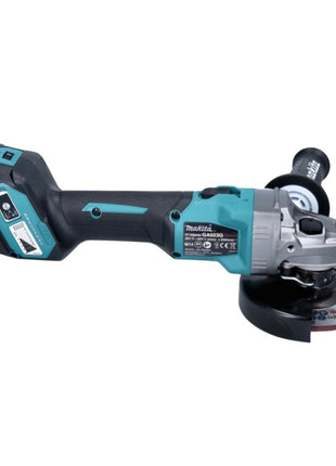 Amoladora angular a batería Makita GA 023 GM1 40 V máx. 125 mm sin escobillas XGT + 1x batería 4,0 Ah + cargador