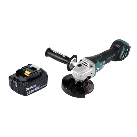 Makita DGA 517 M1 Akku Winkelschleifer 18 V 125 mm Brushless + 1x Akku 4,0 Ah - ohne Ladegerät