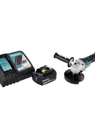 Makita DGA 517 RM1 Meuleuse d'angle sans fil 18 V 125 mm Brushless + 1x batterie 4,0 Ah + chargeur