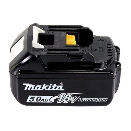 Smerigliatrice angolare a batteria Makita DGA 517 T1 18 V 125 mm brushless + 1x batteria ricaricabile 5,0 Ah - senza caricabatterie