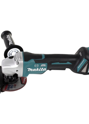 Makita DGA 517 RT1 Akku Winkelschleifer 18 V 125 mm Brushless + 1x Akku 5,0 Ah + Ladegerät