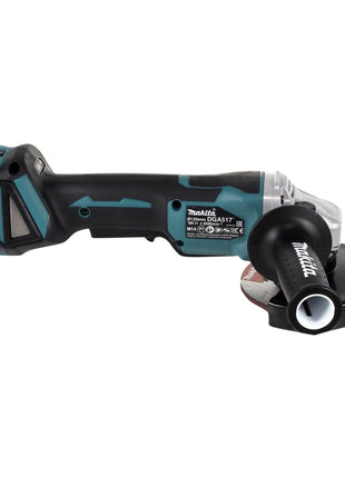 Makita DGA 517 RG Akku Winkelschleifer 18 V 125 mm Brushless + 2x Akku 6,0 Ah + Ladegerät