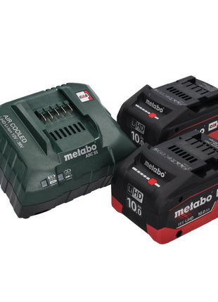 Metabo RTD 18 LTX BL 30 cortabordes a batería 18 V 30 cm sin escobillas + 2x baterías 10,0 Ah + cargador