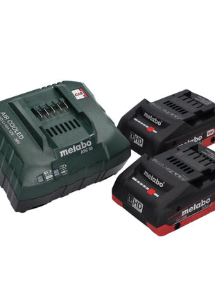 Metabo BS 18 LTX BL I Akku Bohrschrauber 18 V 130 Nm + 2x Akku 4,0 Ah + Ladegerät + metaBOX - Toolbrothers