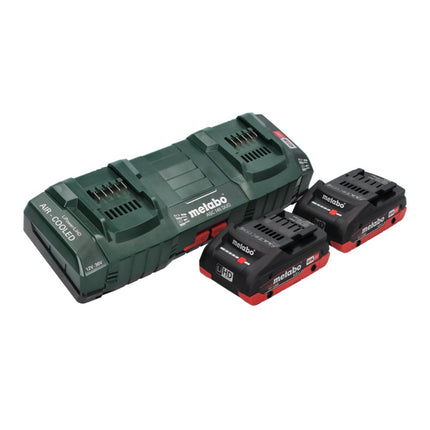 Metabo FSB 36-18 LTX BL 40 Akku Freischneider 36 V ( 2x 18 V ) Zweihandgriff Brushless + 2x Akku 4,0 Ah + Doppelladegerät