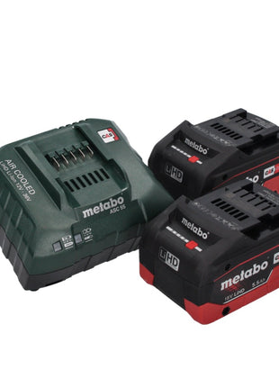 Desbrozadora de batería Metabo FSB 36-18 LTX BL 40 36 V (2x 18 V) bimando sin escobillas + 2x batería 5,5 Ah + cargador