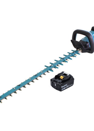 Makita DUH 752 G1 Akku Heckenschere 18 V 75 cm Brushless + 1x Akku 6,0 Ah - ohne Ladegerät