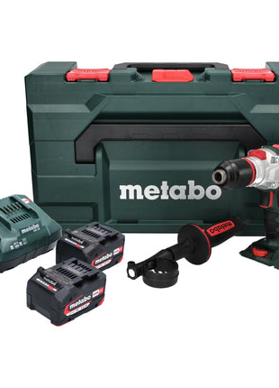 Metabo SB 18 LTX BL I Akku Schlagbohrschrauber 18 V 130 Nm Brushless ( 602360500 ) + 2x Akku 4,0 Ah + Ladegerät + metaBOX