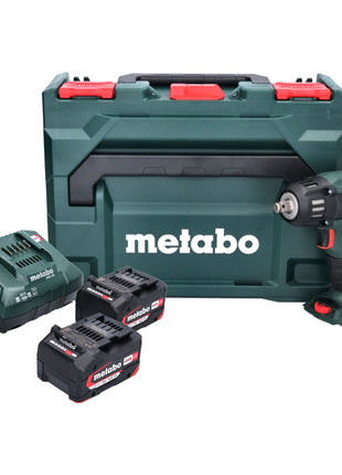 Metabo SSW 18 LTX 400 BL Akku Schlagschrauber 18 V 400 Nm 1/2" ( 602205500 ) Brushless + 2x Akku 4,0 Ah + Ladegerät + metaBOX