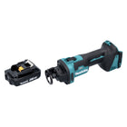 Makita DCO 181 A1 fraise rotative à batterie 18 V 32000 tr/min sans balais + 1x batterie 2,0 Ah - sans chargeur